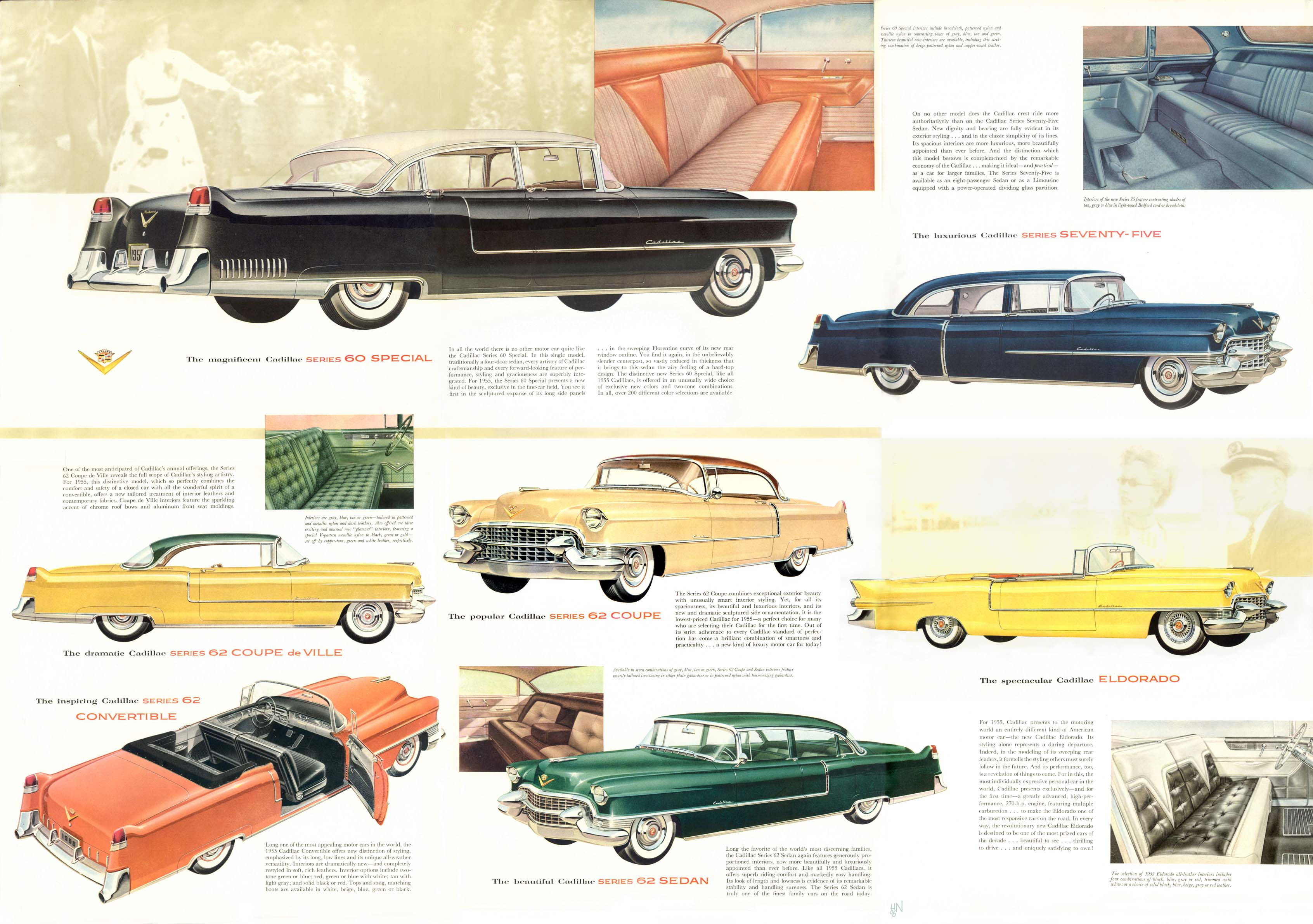 1955 Cadillac Brochure Page 4